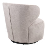 Armchair Marelia rotating olive color fabric 73x76x76cm - Слика 2