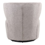 Armchair Marelia rotating olive color fabric 73x76x76cm - Слика 5