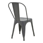 Utopia chair metal in anthracite shade 44x44x85cm - Слика 3