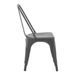 Utopia chair metal in anthracite shade 44x44x85cm - Слика 4