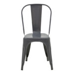 Utopia chair metal in anthracite shade 44x44x85cm - Слика 5