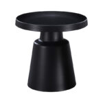 Coffee table Ginoze 2 pieces set in black color metal - Image 3