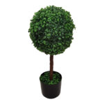 Decorative plant Bolla I in Inart green pp pot Φ30x65cm