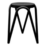 Столче Serzona pp во црна боја D27x45.5cm