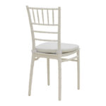 Tiffany chair with cushion transparent pc 40x40x88cm - Image 2