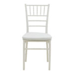 Tiffany chair with cushion transparent pc 40x40x88cm - Image 4