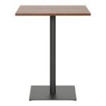 Table Nerobian mdf in walnut color 60x60x75cm - Слика 3