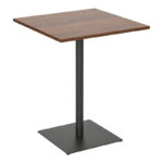 Table Nerobian mdf in walnut color 60x60x75cm - Слика 4