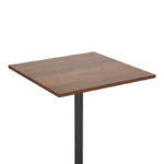Table Nerobian mdf in walnut color 60x60x75cm - Слика 5