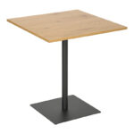 Table Nerobian mdf in sonoma color 70x70x75cm - Image 4