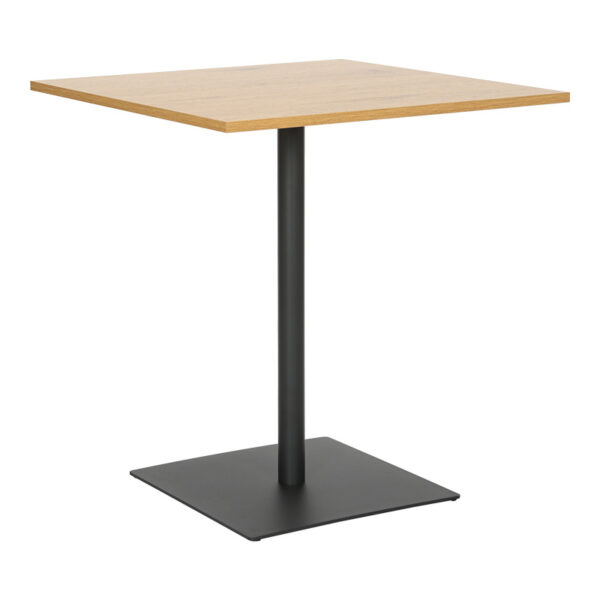 Table Nerobian mdf in sonoma color 70x70x75cm