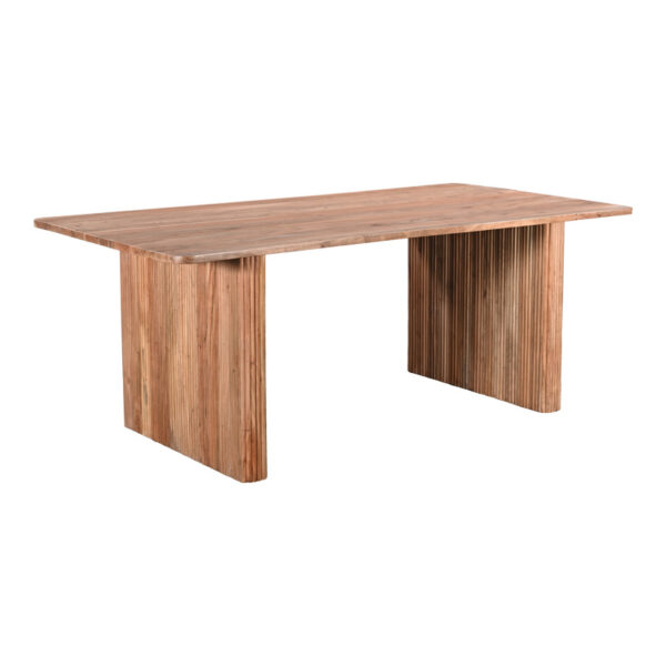 Τable Casi solid acacia wood in natural color 200x100x76cm