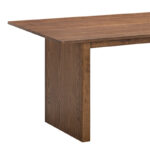 Dining table set Eleganza-Cairo set of 7 pieces mdf in walnut shade 180x99x75.8cm - Image 5