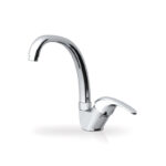 3580  chrome kitchen faucet folk