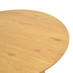 Karulo table mdf in sonoma shade Φ120x76cm - Image 3