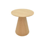 Donda side table mdf-metal sonoma D45x50cm - Image 2