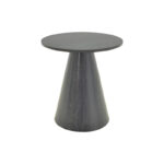 Donda side table mdf-metal black D45x50cm