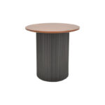 Dovel mdf coffee table set of 2 walnut-black - Image 3