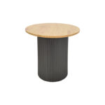 Dovel mdf coffee table set of 2 sonoma-black - Слика 3