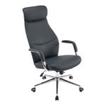 Manager office chair Ferka black pu 64x71x120-128cm - Слика 3