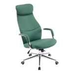 Manager office chair Ferka green pu 64x71x120-128cm - Слика 3