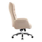 Manager office chair Kaline beige pu 69x79x115-123cm - Image 2