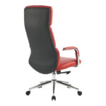Manager office chair Bendona red pu 71x78x119-127cm - Слика 2