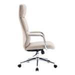Manager office chair Bendona beige pu 71x78x119-127cm - Слика 3