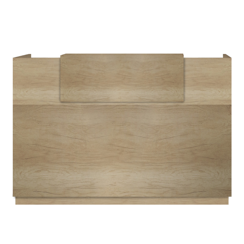 069-000101-1 Reception Lotus in oak  color 200x70x110cm - Image 2