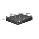 Resty Pakoworld single-sided pocket spring mattress with integrated euro top 32cm 160x200cm - Image 3