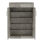 Shoe cabinet Sante 20 pairs antique anthracite 80x37x123cm - Слика 5