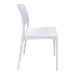 Chair Fenxy pp in white color 38x42x77cm - Image 3