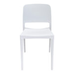 Chair Fenxy pp in white color 38x42x77cm - Image 4