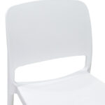 Chair Fenxy pp in white color 38x42x77cm - Image 5