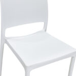 Chair Fenxy pp in white color 38x42x77cm - Image 6