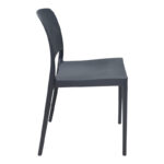 Chair Fenxy pp in black color 38x42x77cm - Image 3