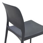Chair Fenxy pp in black color 38x42x77cm - Image 6