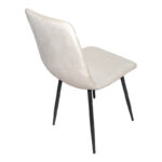 Dining table Balou-Grato set of 5 pcs beige D120x73cm - Image 3