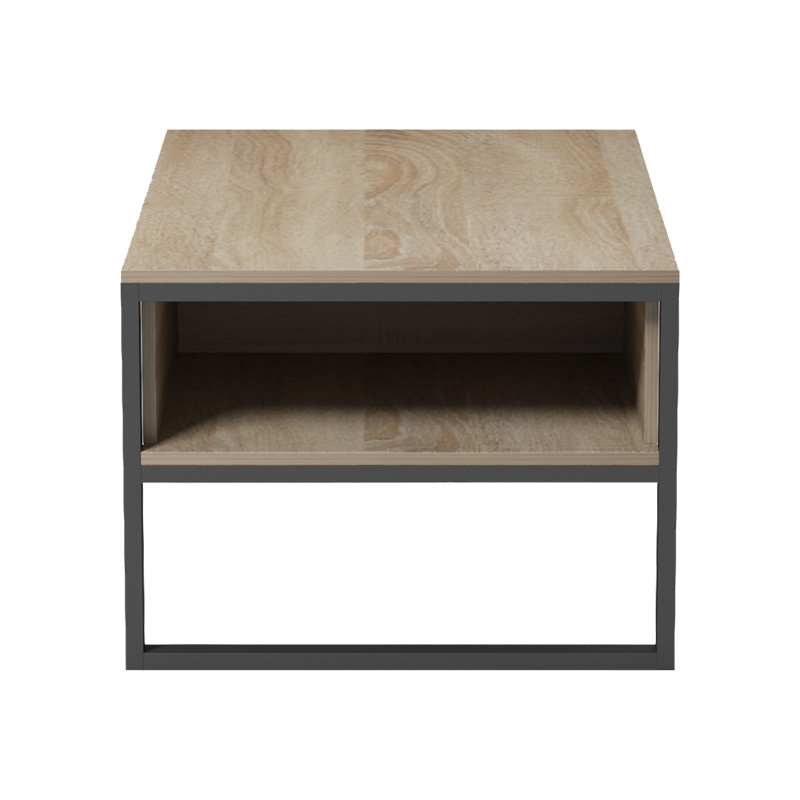 230-000107-5 Coffee table Bendon in sonoma-black color 100x60x44.5cm - Image 5