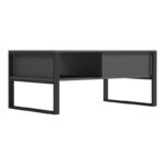 Coffee table Bendon in anthracite-black color 100x60x44.5cm - Image 2