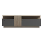 Tv stand Vendora in sonoma-anthracite color 150x29.5x46.3cm - Image 3