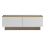 Coffee table Winey in sonoma-white color 90x60x31.5cm - Image 3