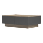 Coffee table Winey in sonoma-antthracite color 90x60x31.5cm - Image 4
