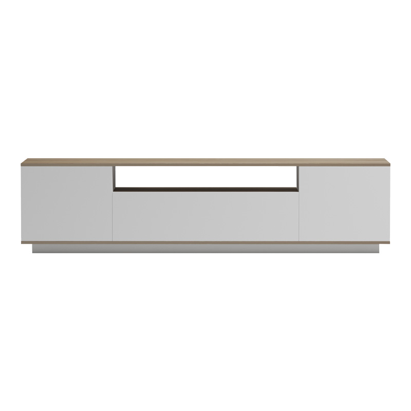 230-000112-2 Tv stand Winey in sonoma-white color 180x44.5x44.5cm - Image 3
