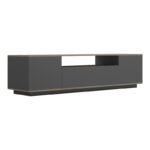 Tv stand Winey in sonoma-anthracite color 180x44.5x44.5cm - Image 2