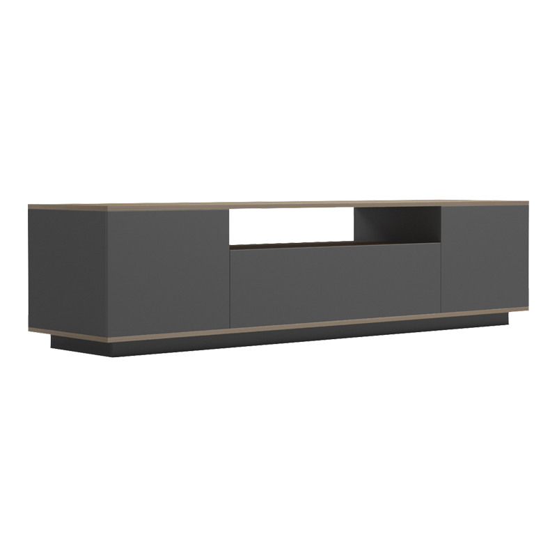 230-000113-1 Tv stand Winey in sonoma-anthracite color 180x44.5x44.5cm - Image 2