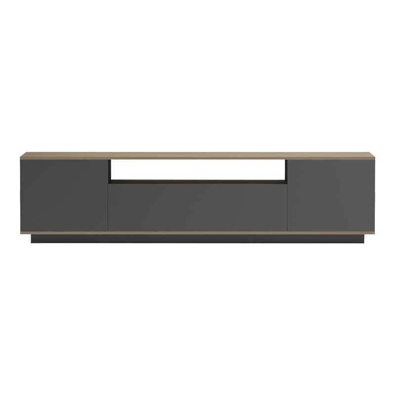 230-000113-2 Tv stand Winey in sonoma-anthracite color 180x44.5x44.5cm - Image 3