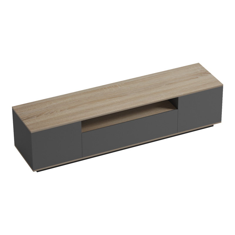 230-000113-4 Tv stand Winey in sonoma-anthracite color 180x44.5x44.5cm - Image 5