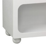 Buffet Emersi with shelves mdf in white color 164x34x76cm - Image 5