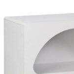 Bookcase Emersi mdf in white color 70x35x100cm - Image 4